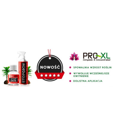 Pro-XL Stop Grow 1L - zatrzymuje wzrost, zmienia metabolizm wzrostu - 4 - Pro-XL Stop Grow 1L - zatrzymuje wzrost, zmienia metabolizm wzrostu - 4 -