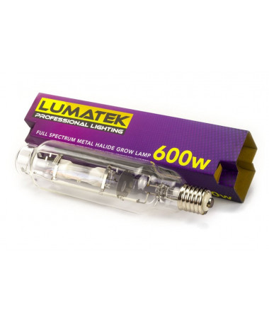Lampa MH 600W 6K Lumatek - 1 - lampa / żarówka metalo-halogenkowa 600W 4K, kształt żarówki - TT80, model: Full Spectrum Metal Ha