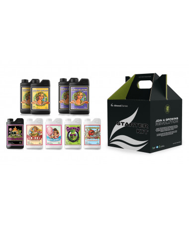 Advanced Nutrients Zestaw Starter Kit - 1 - Zestaw zawiera: pH Perfect® Sensi Grow Część A i B, pH Perfect® Sensi Bloom Part A i