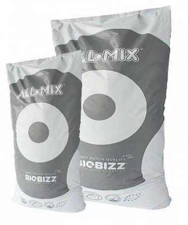 BIOBIZZ ZIEMIA ALL MIX 20L - 2 - to bardzo bogata ziemia do upraw organicznych Zawiera 20% mchu torfowego, 35% ziemi ogrodowej,