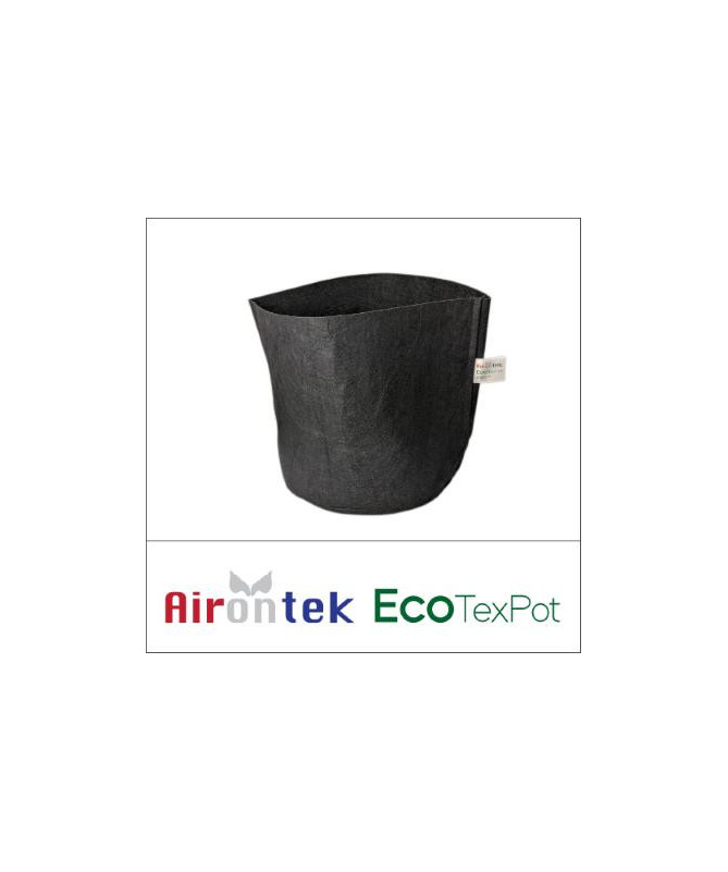 Doniczka materiałowa AIRONTEK 10L - 1 - Texpot to innowacyjna doniczka wykonana z geowłókniny, materiału chłonącego nadmiar wilg