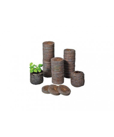 JIFFY ECO PELET 33MM - 1 - świetne do sadzonek i rozsad można stosować do upraw glebowych, kokosowych, hydroponicznych są w 10