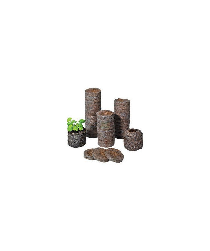 JIFFY ECO PELET 33MM - 1 - świetne do sadzonek i rozsad można stosować do upraw glebowych, kokosowych, hydroponicznych są w 10