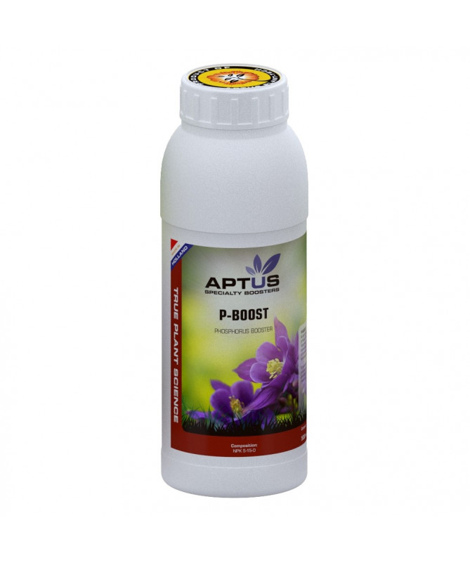 APTUS P BOOST 1L - 1 - Zalety: Organiczno-mineralny stymulator Stymuluje powstawanie pąków Stymuluje owocowanie i rozwój pąkó
