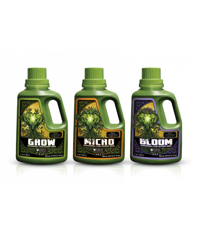 EMERALD HARVEST 3-PART GROW MICRO BLOOM 3*3,79L - 1 - 