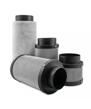 Filtr węglowy Airontek Ø125 -200MM - 240 M³/H - 1 - - do układów wentylacyjnych o średnicy 100mm- zawiera aktywny węgiel CTC 55 