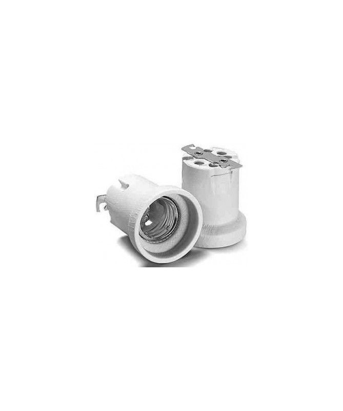 GNIAZDO CERAMICZNE E40 - 1 - solidne gniazdo cermiaczne z uchwytamigwint E40 do HPS i MH powyżej 100W