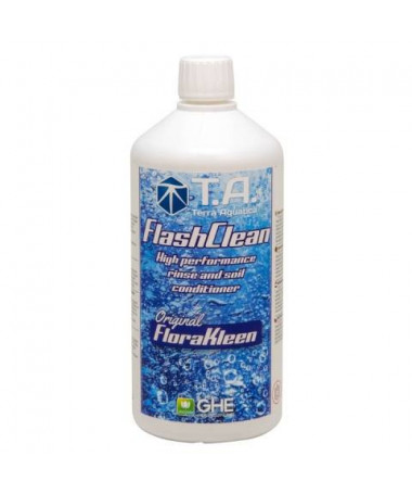 Terra Aquatica / GHE Flash Clean 1l Koncentrat czyszczący sole - 1 - Flora Kleen jest przeznaczona do usuwania pozostałości nawo