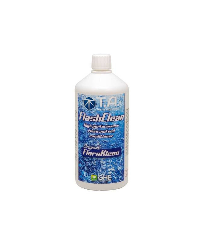 Terra Aquatica / GHE Flash Clean 10l Koncentrat czyszczacy sole - 1 - Flora Kleen jest przeznaczona do usuwania pozostałości naw Terra Aquatica / GHE Flash Clean 10l Koncentrat czyszczacy sole - 1 - Flora Kleen jest przeznaczona do usuwania pozostałości naw