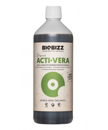 Biobizz Acti-Vera 500ml - stymulator ochrony roślin 100% organiczny - 1 - BIO-BIZZ Acti-Vera jest w 100% organicznym stymulatore
