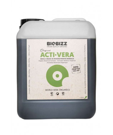 Biobizz Acti-Vera 5l - Stymulator ochrony roślin 100% organiczny - 1 - BIOBIZZ ActiVera to organiczny stymulator o 100 naturaln