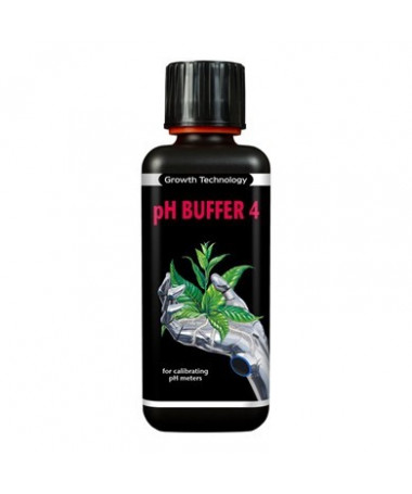 GROWTH TECHNOLOGI BUFFER PH4 300ml - 1 - Płyn do kalibracji ph4