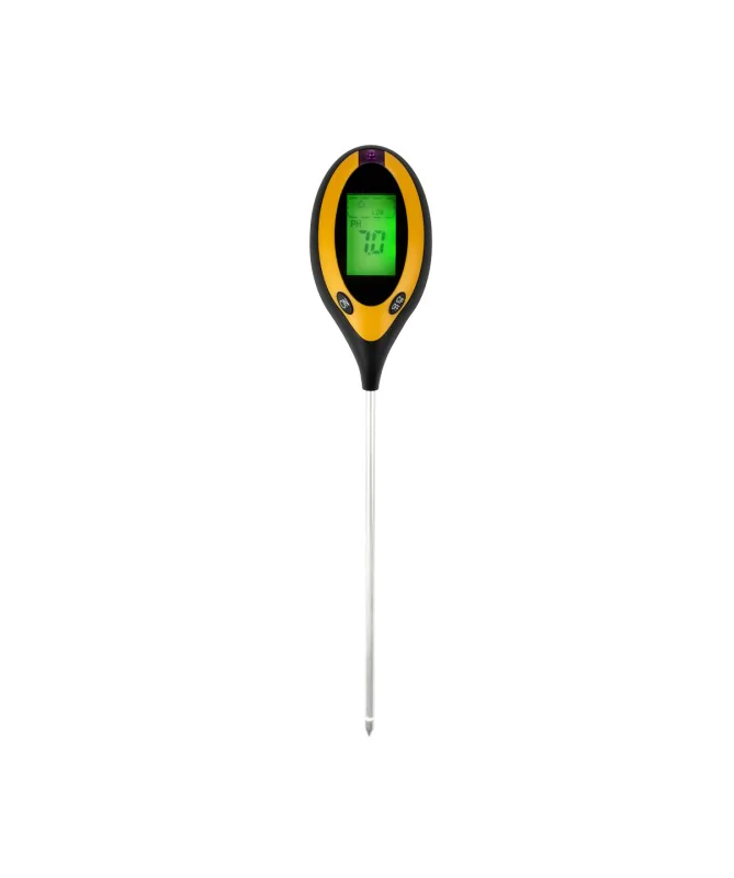 Miernik pH gleby 4w1 | Elektroniczny tester podłoża - 1 - ADWA AD12 to urządzenie służące do pomiaru poziomu pH oraz temperatury