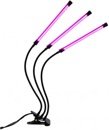 HERBGARDEN Clip on grow LED Triple - lampka z klipsem 30W + pilot - 1 - 