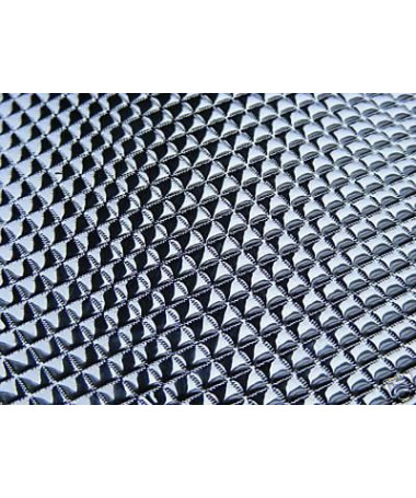 Folia Diamond 100% 1.25m x 1m - 100mb - 1 - folia srebrno-biała, wytłaczana, 3-warstwowa, Diamond wersja LIGHTITE 100% światłos
