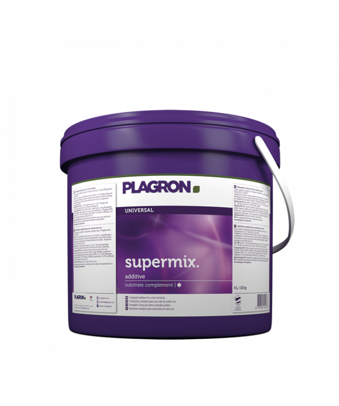PLAGRON BIO SUPERMIX 5L - SYPKI NAWÓZ ORGANICZNY - 3 - **BIO SUPERMIX Plagron** to pełny, organiczny nawóz, który jest skuteczny