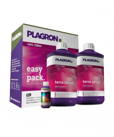 PLAGRON ZESTAW NAWOZÓW EASY PACK TERRA - 1 - 