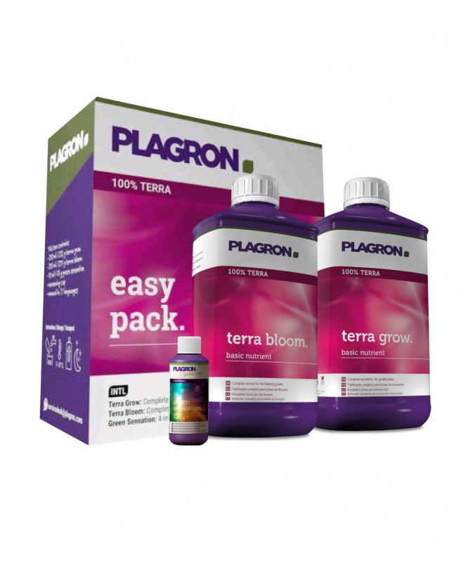 PLAGRON ZESTAW NAWOZÓW EASY PACK TERRA - 1 - 
