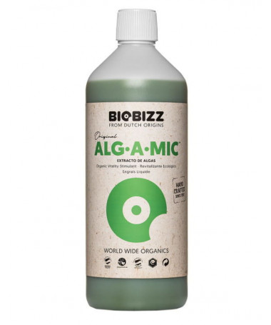 BioBizz Alg-A-Mic 1l - zestaw mikroelementów, witamin, aminokwasów i hormonów roślinnych - 1 - Alg-A-Mic jest w 100% organiczny-