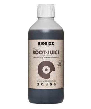 BioBizz Root Juice 1l - stymulator wzrostu korzeni - 1 - RootJuice jest w 100% roślinnym stymulatorem wzrostu korzeni. Pobudza s