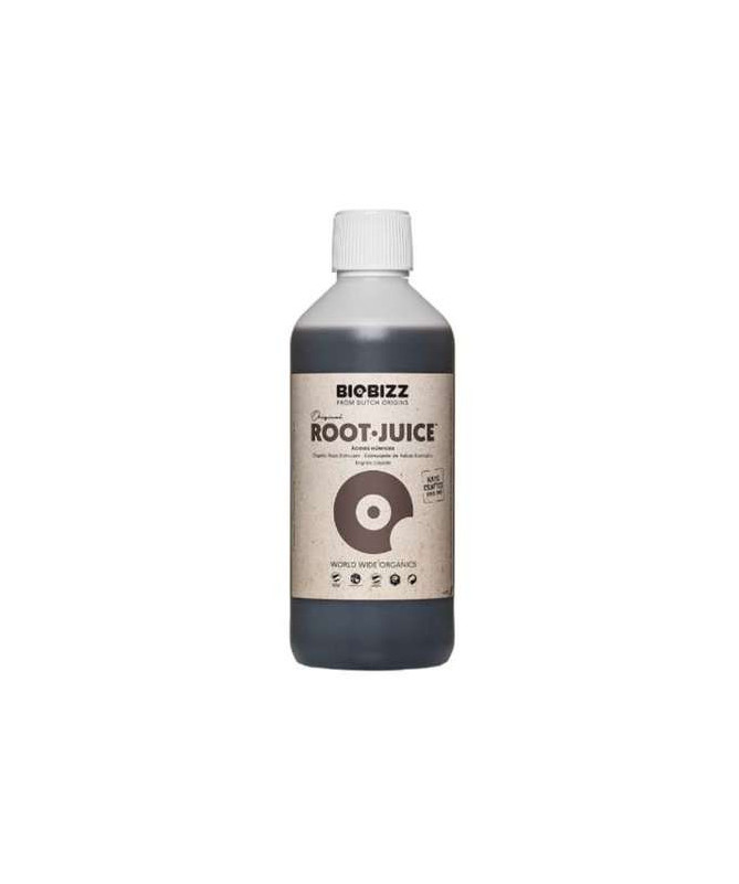 BioBizz Root Juice 1l - stymulator wzrostu korzeni - 1 - RootJuice jest w 100% roślinnym stymulatorem wzrostu korzeni. Pobudza s