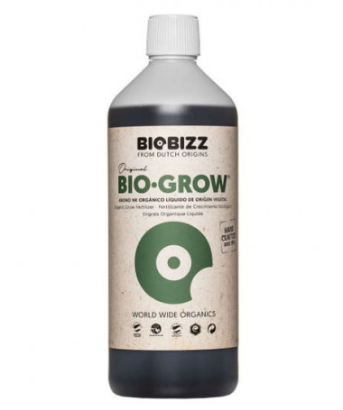 BioBizz Bio Grow 1L - 1 - Bio-Grow, nawóz na fazę wzrostu, w 100% organiczny. Może być dodatkowo stosowany podczas fazy kwitnien