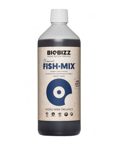 BioBizz Fish Mix 1L - 1 - Fish-Mix to w 100% organiczny nawóz przeznaczony do upraw zarówno w pomieszczeniach i na zewnątrz.&nbsp;- P