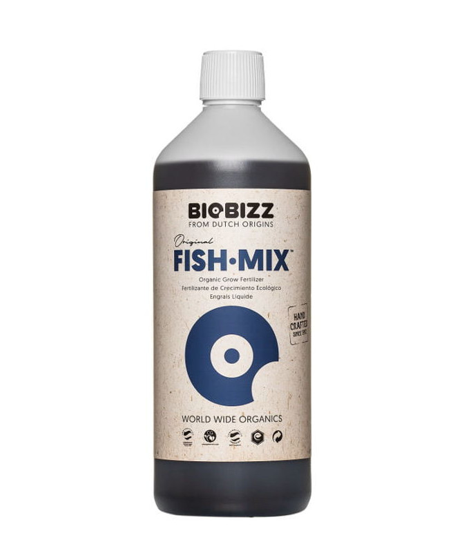 BioBizz Fish Mix 1L - 1 - Fish-Mix to w 100% organiczny nawóz przeznaczony do upraw zarówno w pomieszczeniach i na zewnątrz.&nbsp;- P