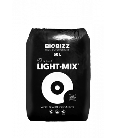 BIOBIZZ ZIEMIA LIGHT MIX 50L - 1 - Light-Mix jest idealną ziemią dla organicznych hodowców, którzy chcą mieć pełną kontrolę nad