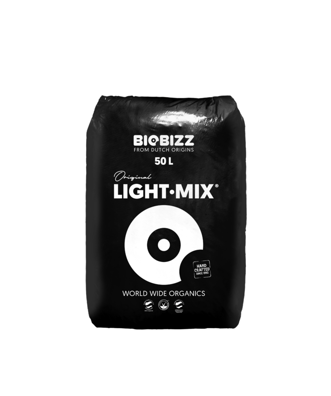 BIOBIZZ ZIEMIA LIGHT MIX 50L - 1 - Light-Mix jest idealną ziemią dla organicznych hodowców, którzy chcą mieć pełną kontrolę nad