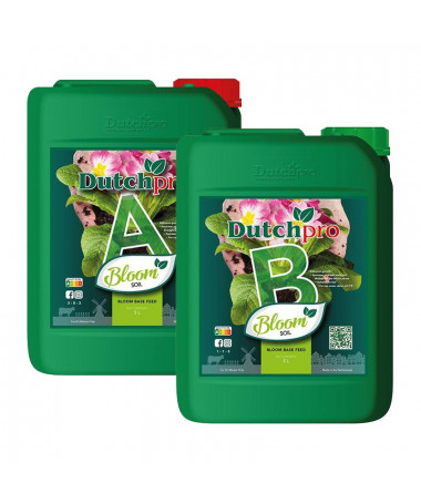DUTCHPRO SOIL BLOOM A/B 2*5L - 1 - Nawóz na kwitnienie firmy Dutchpro to wyjątkowy kompleks przeznaczony do nawożenia gleby.