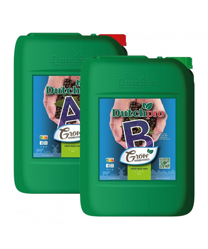 DUTCHPRO HYDRO/COCO GROW A/B 2*10L - 1 - Podczas kluczowego etapu wzrostu, rośliny stają się niezwykle podatne na różne zagrożen