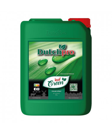 DUTCHPRO LEAF GREEN 5L - 1 - Leaf Green Naturalne Odżywienie dla Twoich RoślinCzy Twoje rośliny wydają się zmęczone i zniszczone