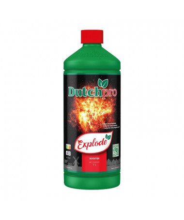 DUTCHPRO EXPLODE 1L - 1 - Explode to znakomity stymulator kwitnienia, który wzbogaci twoje rośliny w niezbędne minerały, składni