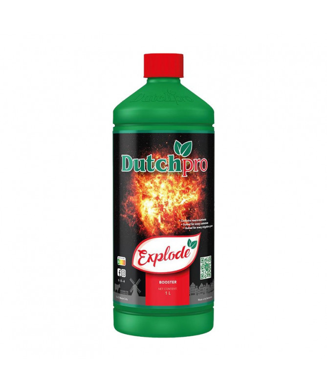 DUTCHPRO EXPLODE 1L - 1 - Explode to znakomity stymulator kwitnienia, który wzbogaci twoje rośliny w niezbędne minerały, składni