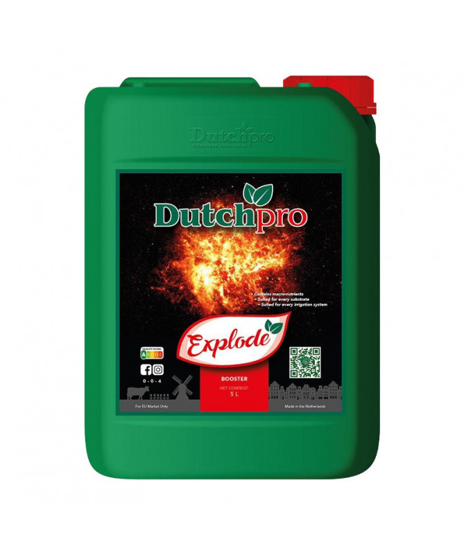DUTCHPRO EXPLODE 20L - 1 - Explode to wyjątkowy stymulator kwitnienia, który zrewolucjonizuje sposób, w jaki pielęgnujesz swoje 