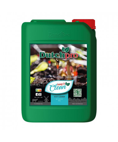 DUTCHPRO KEEP IT CLEAN 5L - 1 - Keep it Clean jest środkiem do czyszczenia systemu nawadniania, zapewniający najlepsze warunki p