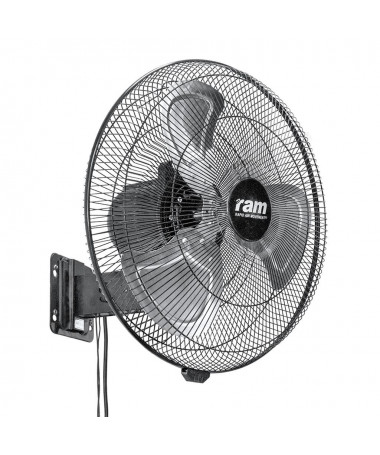 RAM WENTYLATOR ŚCIENNY 45CM 3 SPEED HEAVY DUTY - 1 - trzy biegowy o średnicy 40 cm przystosowany do zamontowania na ścianę. Posi