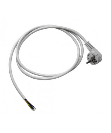 PRZEWÓD, KABEL ZASILAJĄCY Z WTYCZKĄ (LINKA) 3x1,5mm - 3m - 1 - długość 140cm.
