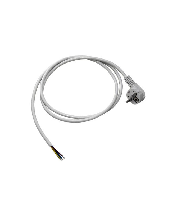 PRZEWÓD, KABEL ZASILAJĄCY Z WTYCZKĄ (LINKA) 3x1,5mm - 3m - 1 - długość 140cm.