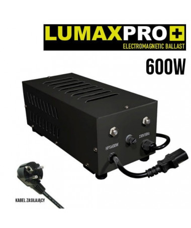 ZASILACZ DO LAMP HPS i MH, 400W, PÓŁ-ELEKTRONICZNY, LUMAXPRO - GARDEN HIGHPRO, MIĘKKI START - 2 - Zasilacz LumaxPro do lamp HPS