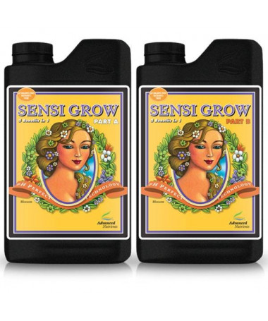 Advanced Nutrients Sensi GROW A i B 2x5L - 2 - Zapewnia obfity plon. Farmaceutycznej klasy prekursor, środki chelatujące. Biople