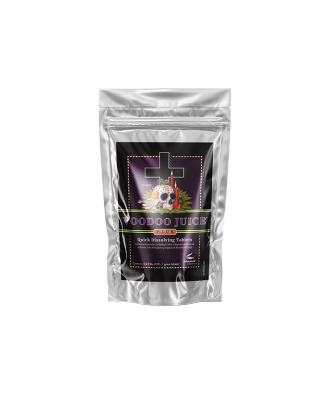 Advanced Nutrients Voodoo Juice PLUS - 1 tabletka - 1 - Voodoo Juice zawiera sześć szczepów pożytecznych bakterii, których oddzi Advanced Nutrients Voodoo Juice PLUS - 1 tabletka - 1 - Voodoo Juice zawiera sześć szczepów pożytecznych bakterii, których oddzi