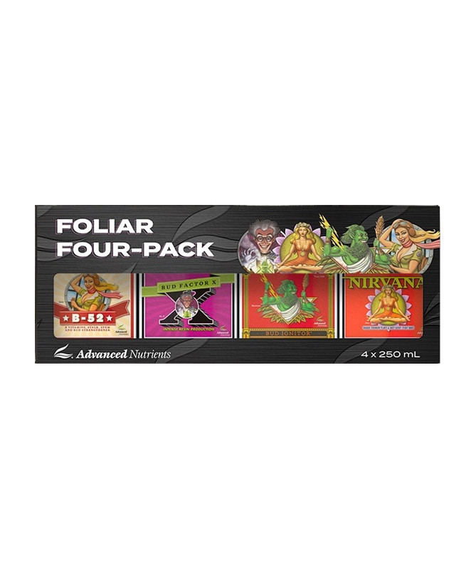 ADVANCED NUTRIENTS ZESTAW FOLIAR FOUR PACK 4x250 - 1 - 