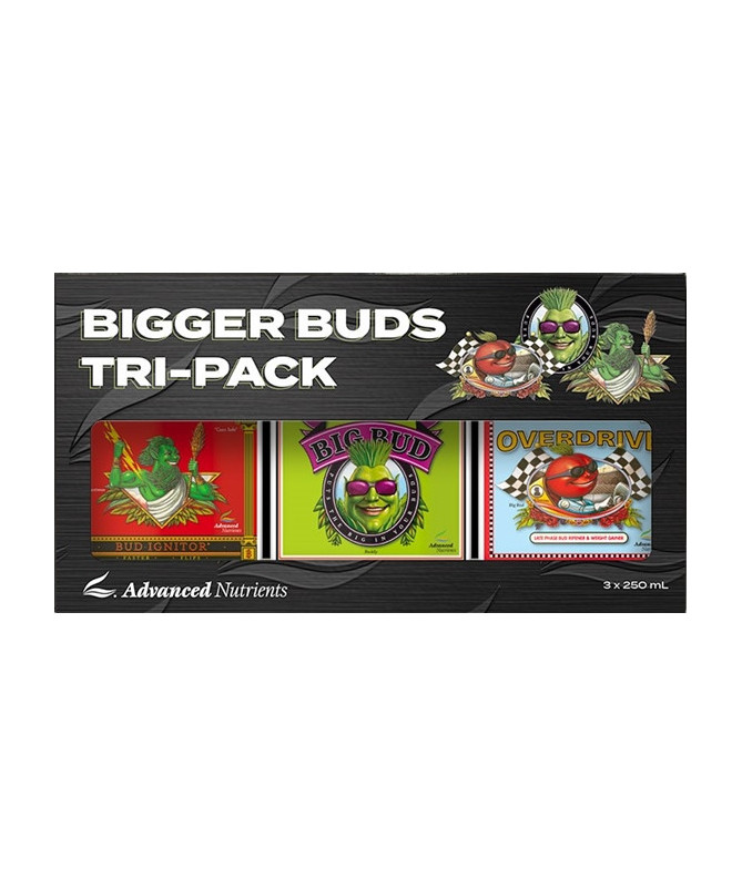ADVANCED NUTRIENTS ZESTAW BIGGER BUDS TRIPACK 3x250 - 1 - 
