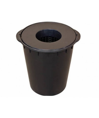 Wiadro do hydroponiki DWC Plant!t 20L + pokrywa - 1 - System Aeros zawiera w zestawie pompę zatapialną aby zapewnić dużą ilość t