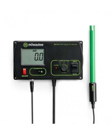 Elektroniczny monitoring EC Milwaukee MC310, 12V+Alarm (pomiar ciągły) - 1 - Milwaukee EC monitor -pomiar ciągły, wynik stale w