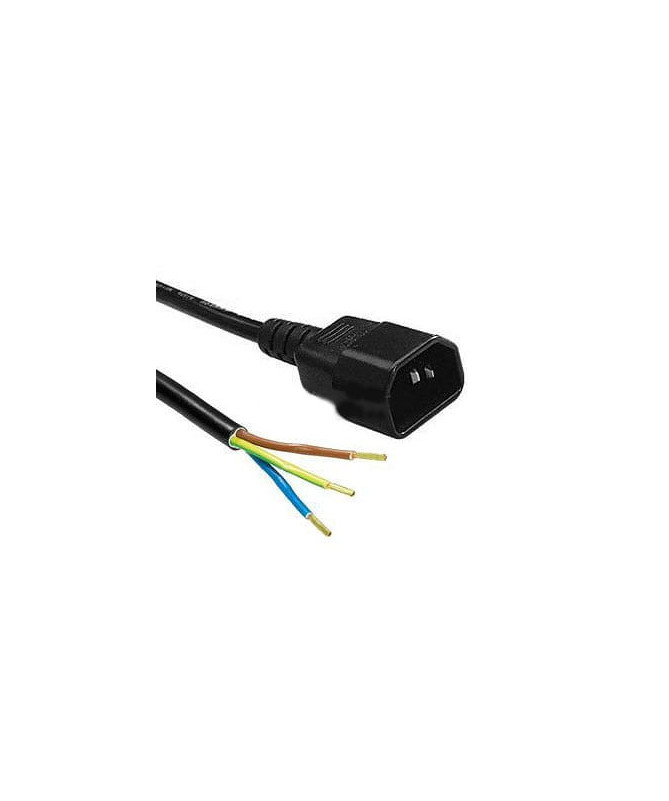 PRZEWÓD, KABEL ZASILAJĄCY Z WTYCZKĄ IEC C14 - MĘSKI, 3x1,5mm, dł.3m - 1 - długość 140cm. PRZEWÓD, KABEL ZASILAJĄCY Z WTYCZKĄ IEC C14 - MĘSKI, 3x1,5mm, dł.3m - 1 - długość 140cm.