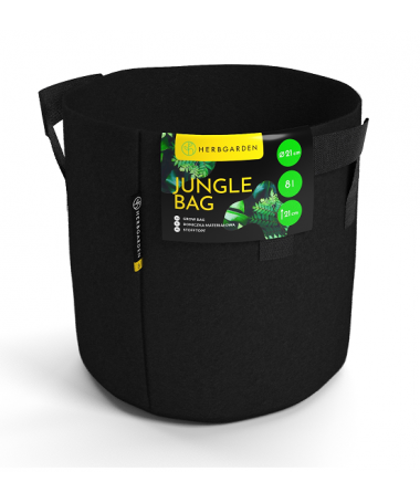 Doniczka Materiałowa Herbgarden Jungle Bag 8L Round - 1 - 