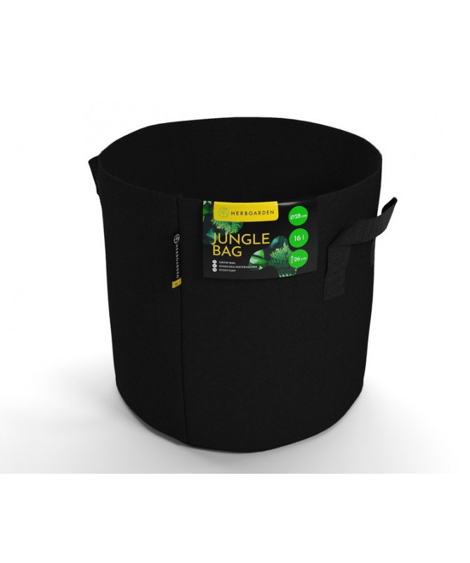Doniczka Materiałowa Herbgarden Jungle Bag 16L Round - 1 - Doniczka Materiałowa Herbgarden Jungle Bag 16L Round - 1 -